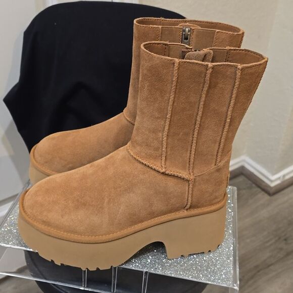 Ugg Classic Twin Seam New Heights Platform Boots - Picture 8 of 11